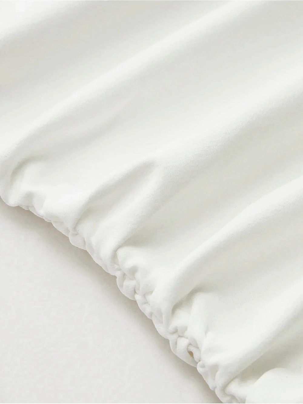 Commense White Ruched Off-Shoulder Top NWOT - Picture 4 of 5